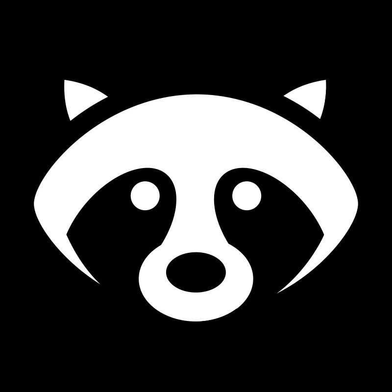 Waschbär Icon