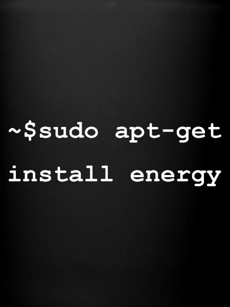 sudo apt-get install energy
