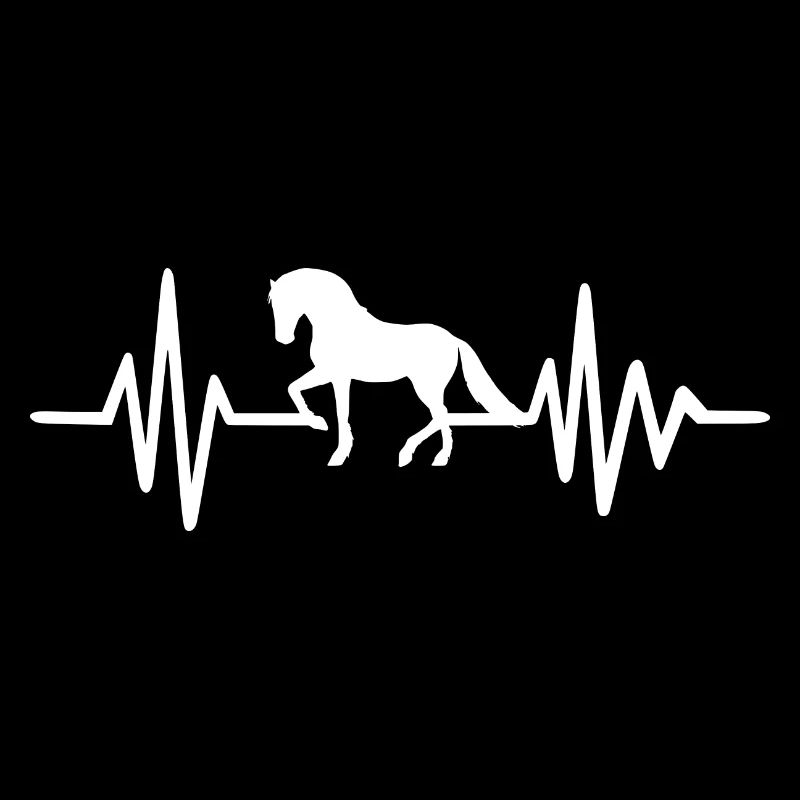 Pferde-Herzfrequenz-Reiten