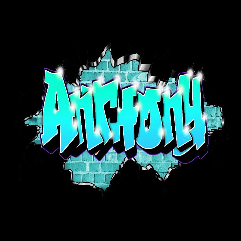 Anthony Graffiti name By max le Tagueur