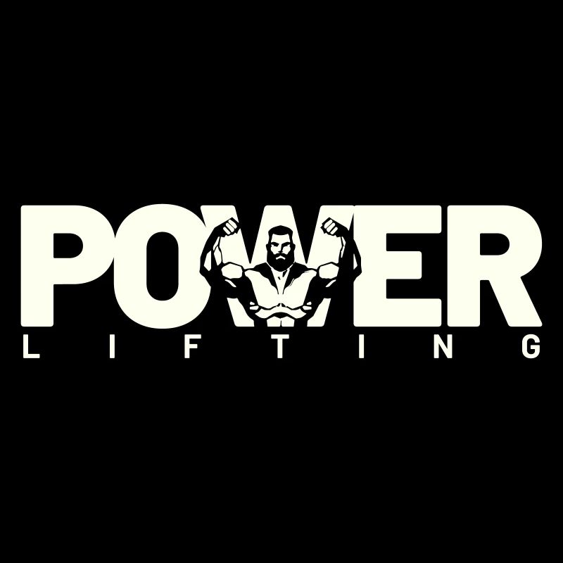 power lifting white