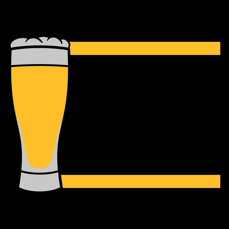 Bierglas Brew Crew Spruch