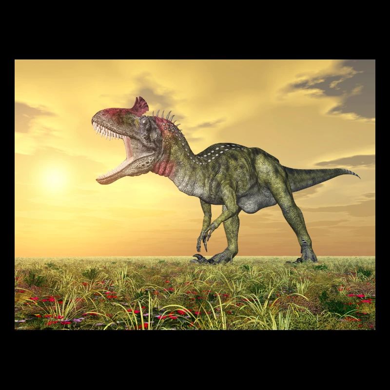 Dinosaur Cryolophosaurus
