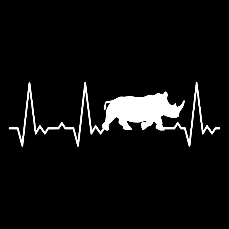 Rhinocéros battement de cœur