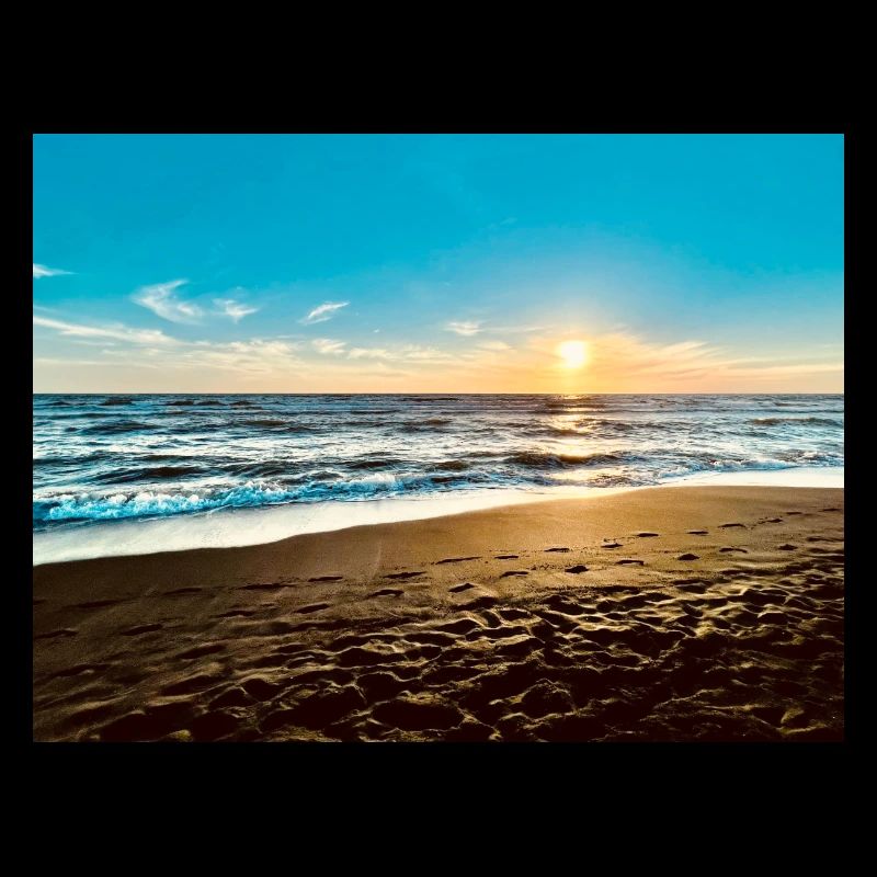 Coucher de soleil Mer