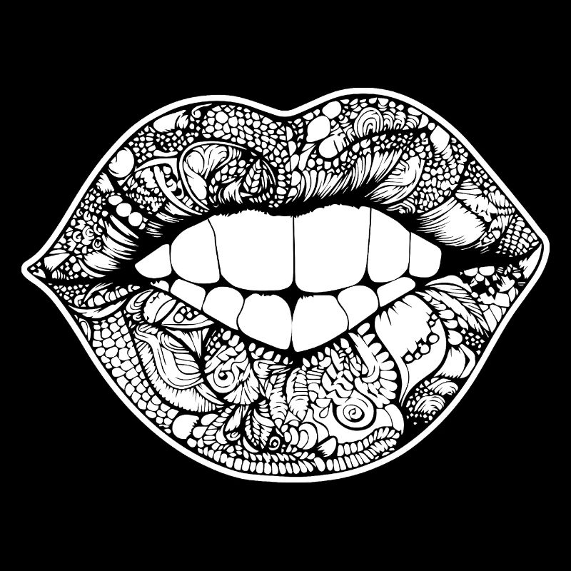 Lips, mouth, kissing lips