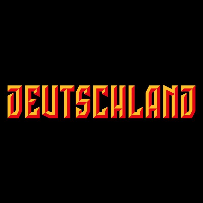 Deutschland Lettering (Relief / 3D / 2C)