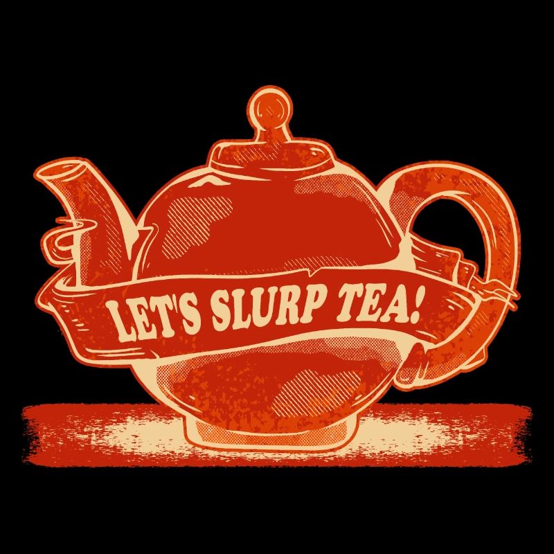 Red teapot Tea time