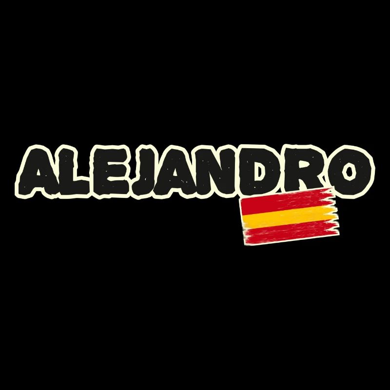 Alejandro Spanish flag Spain
