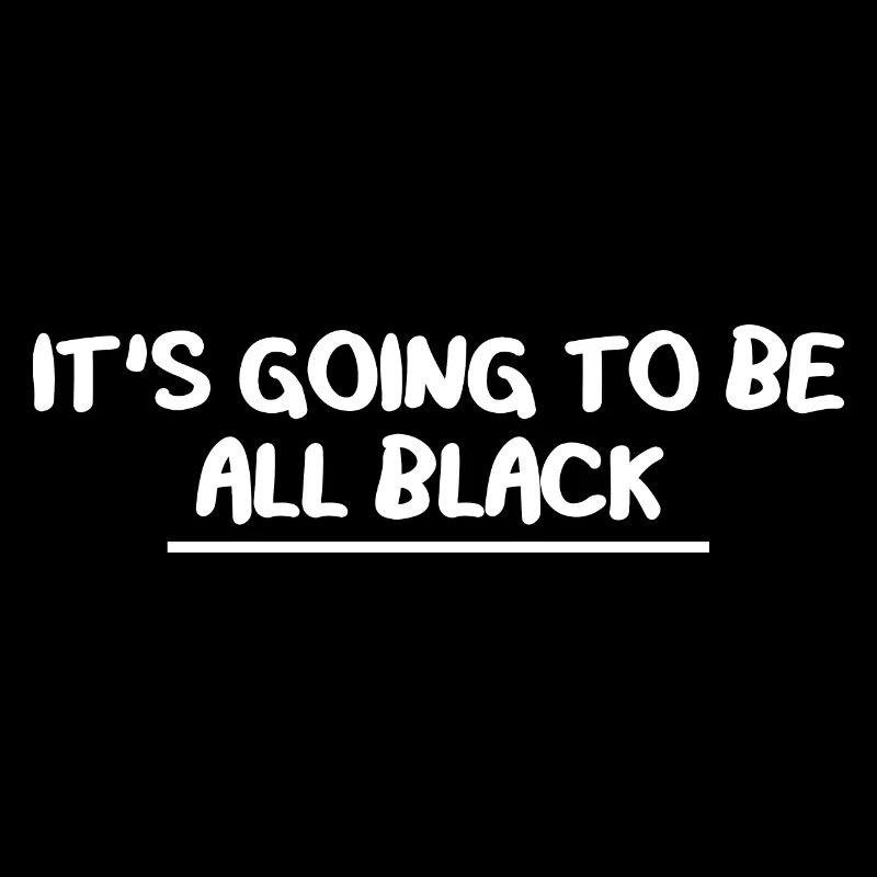 all black
