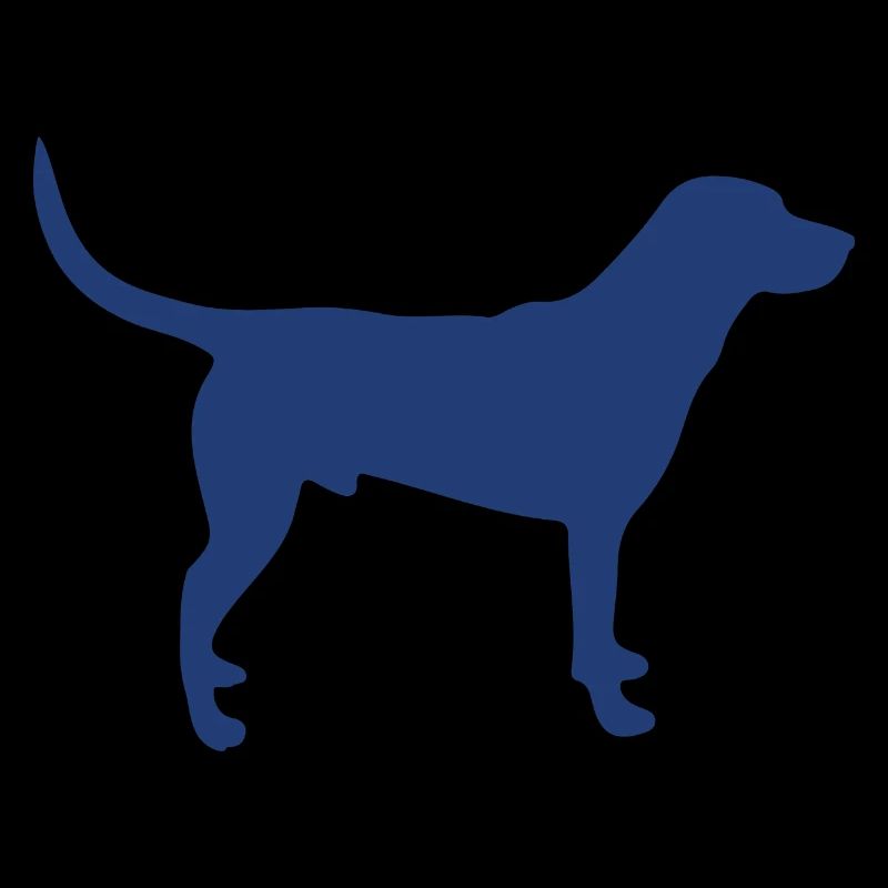 Labrador Hund – deep blue – sua