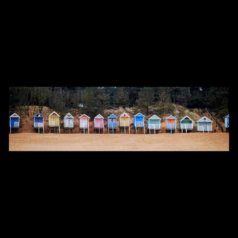 Beach huts