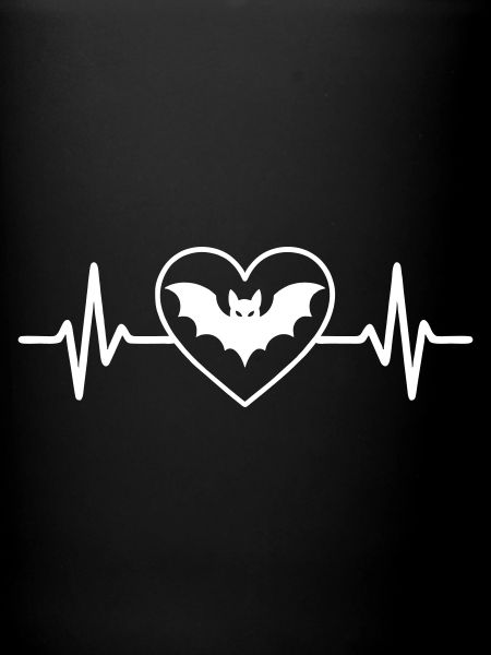 Bat Halloween Heart