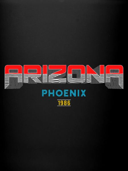 Arizona Phoenix 1986 Conception graphique