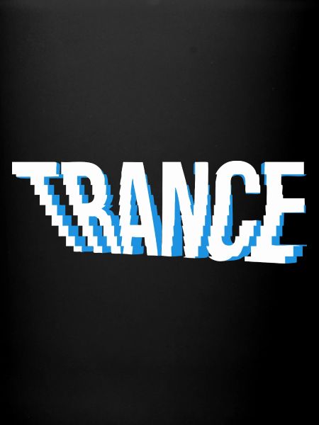 trance music logo design.