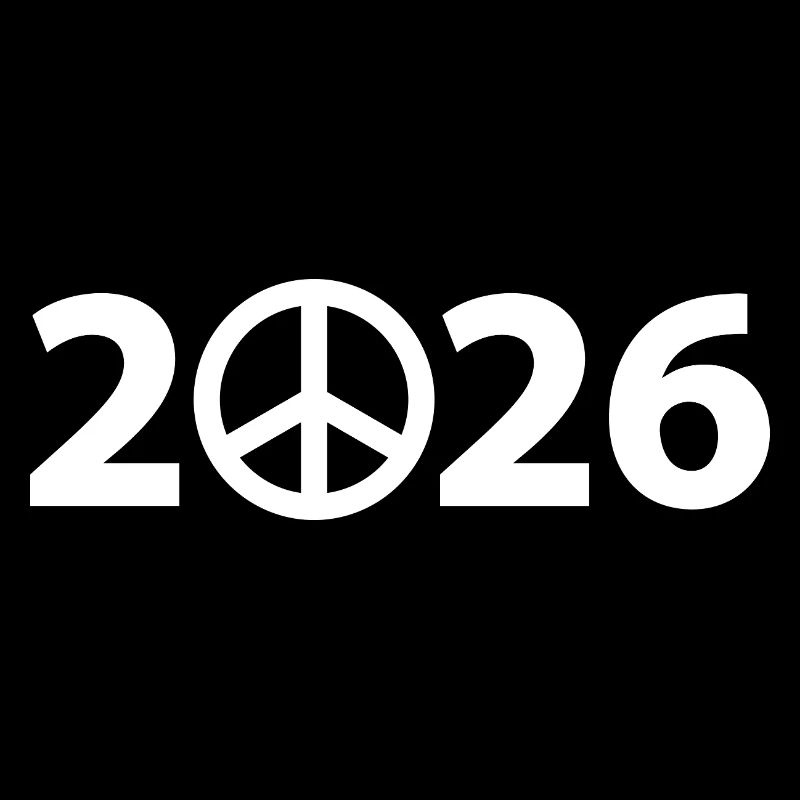 Signe de paix 2026, Liberté 2026, Stop War 2026