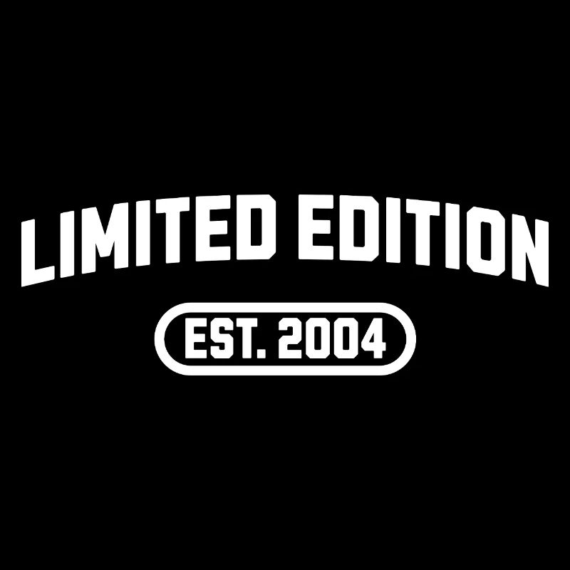 Limited Edition 2004 Geburtstag