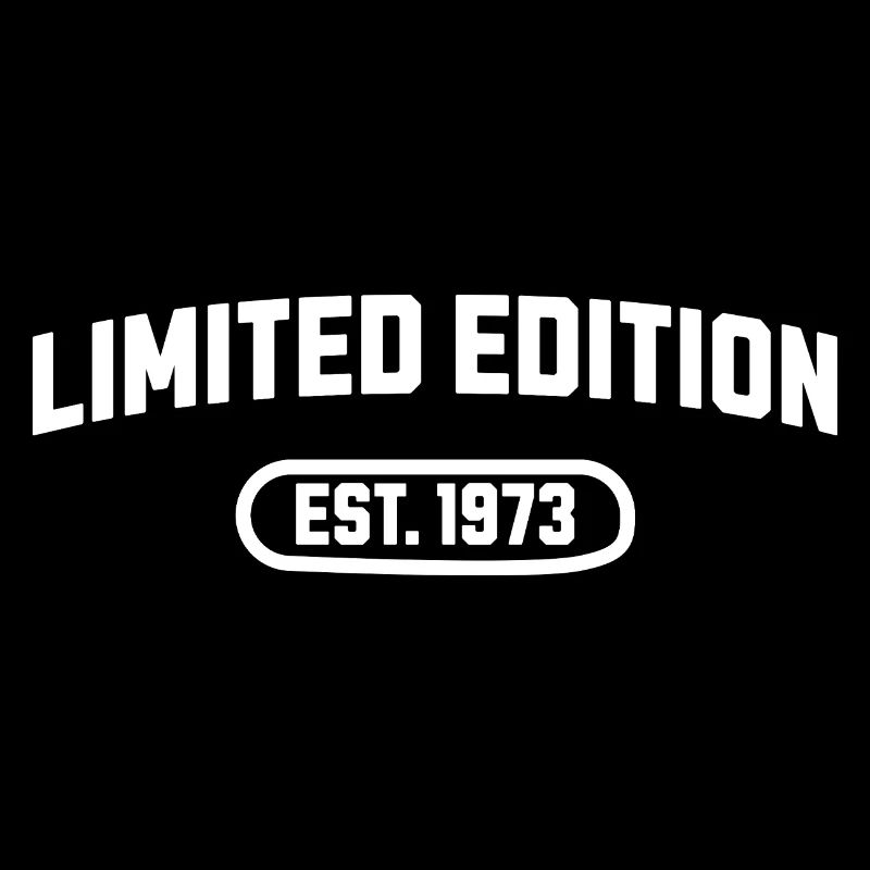 Édition limitée anniversaire 1973
