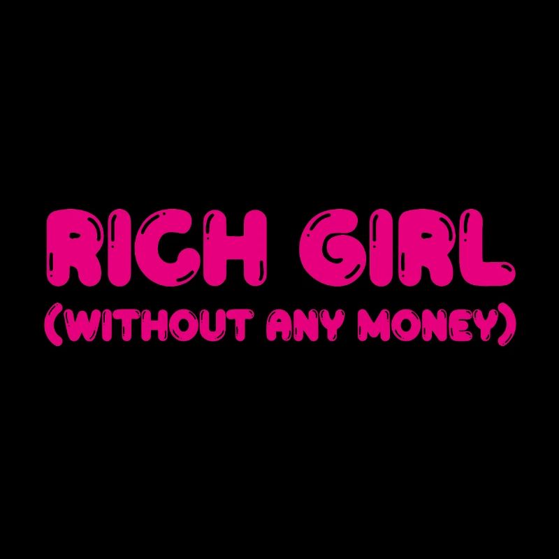 Femme riche – sans argent