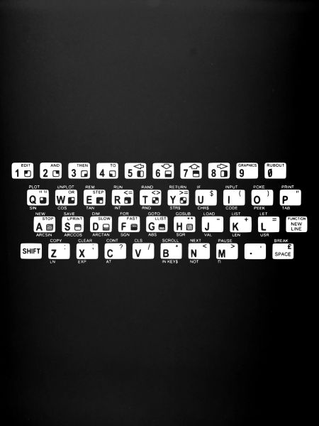 Clavier ZX 81 Tastatur