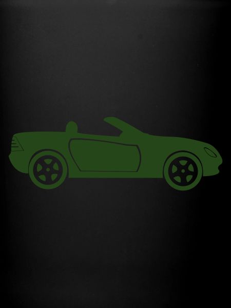 Auto Cabrio Silhouette