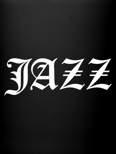 Jazz-Gothic-Schriftlogo