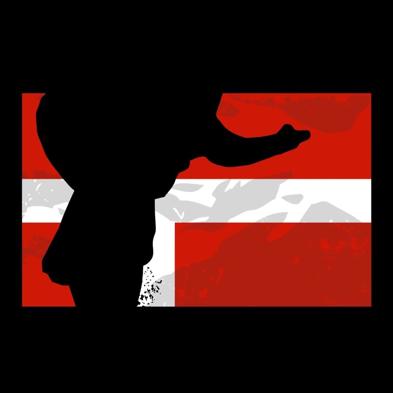 Speedway - Denmark Flag