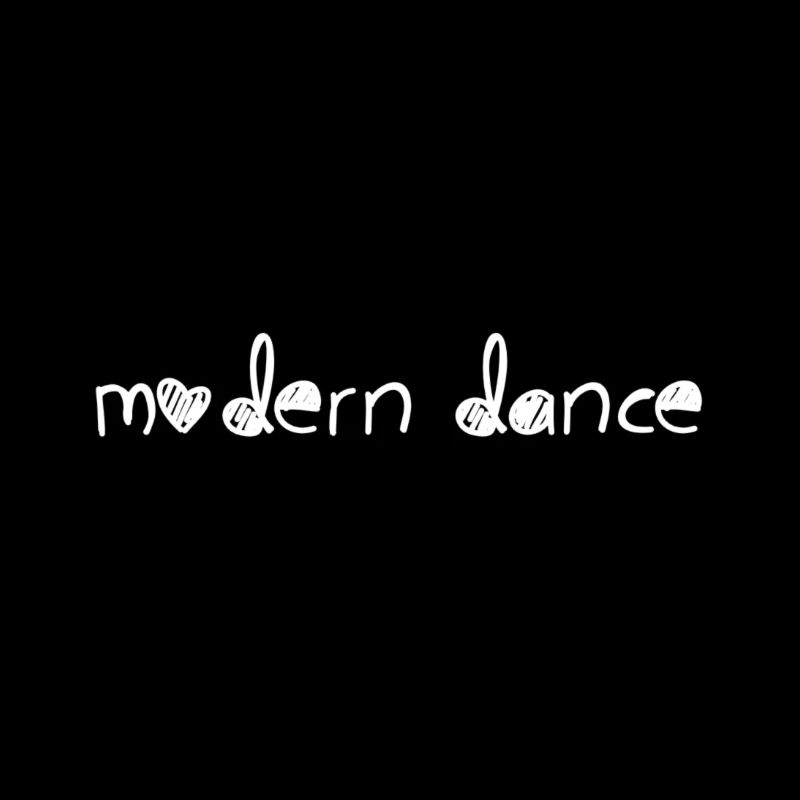 modern dance white