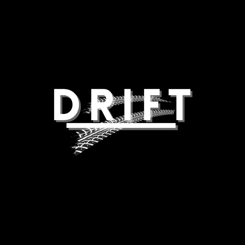 Drift. Auto Drift Geschenk
