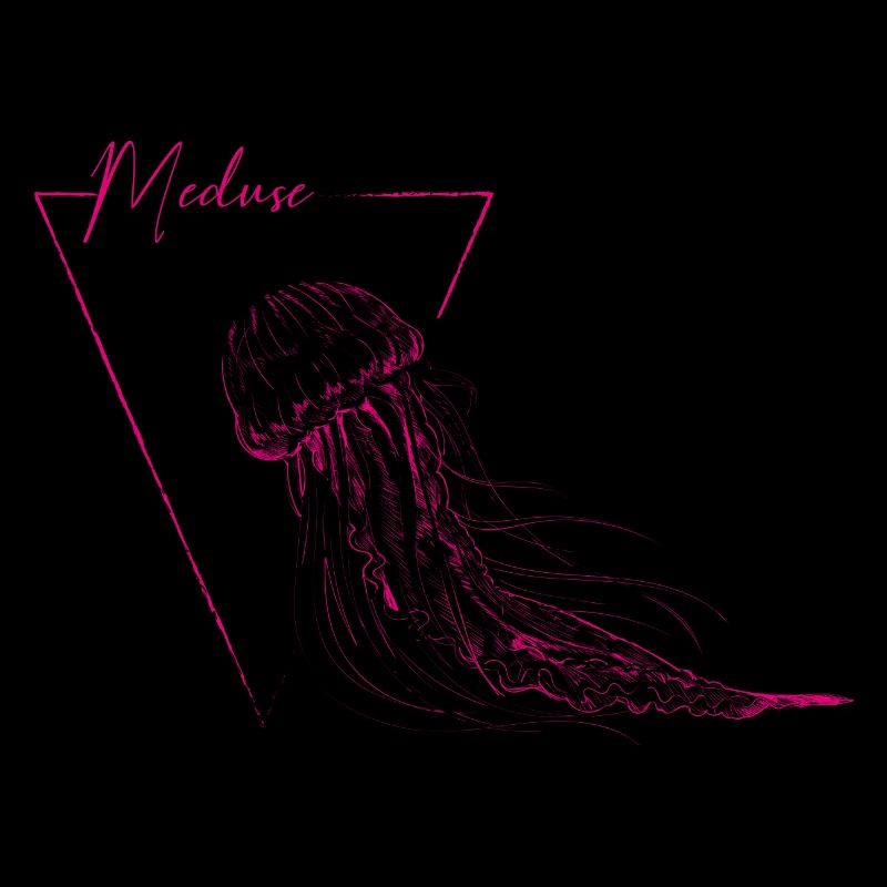 méduse rose