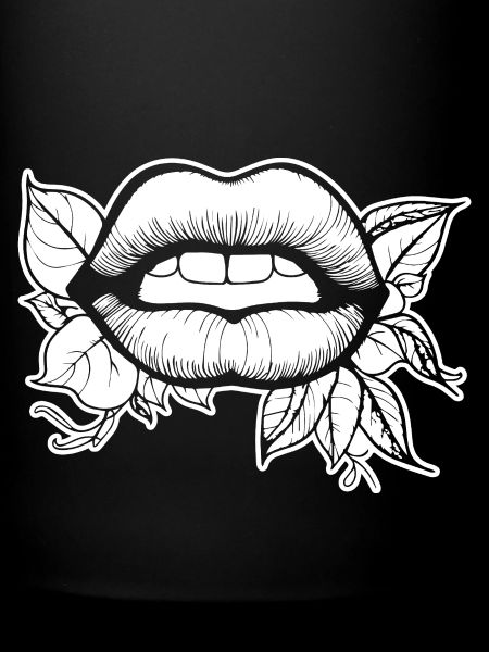 Lèvres, bouche, baisers lèvres