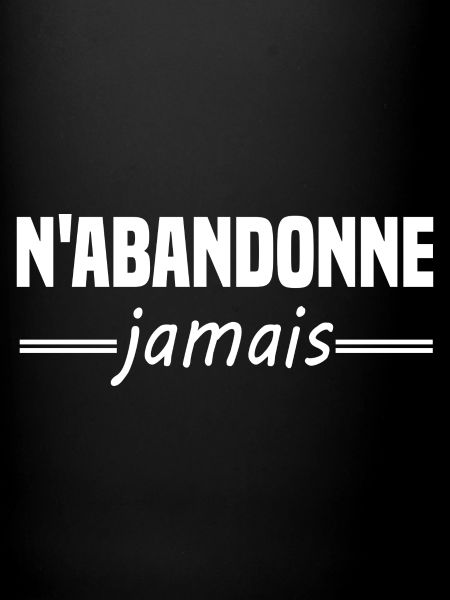 N'abandonne jamais