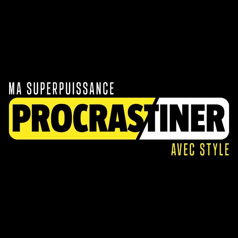 Procrastiner / citations drôles