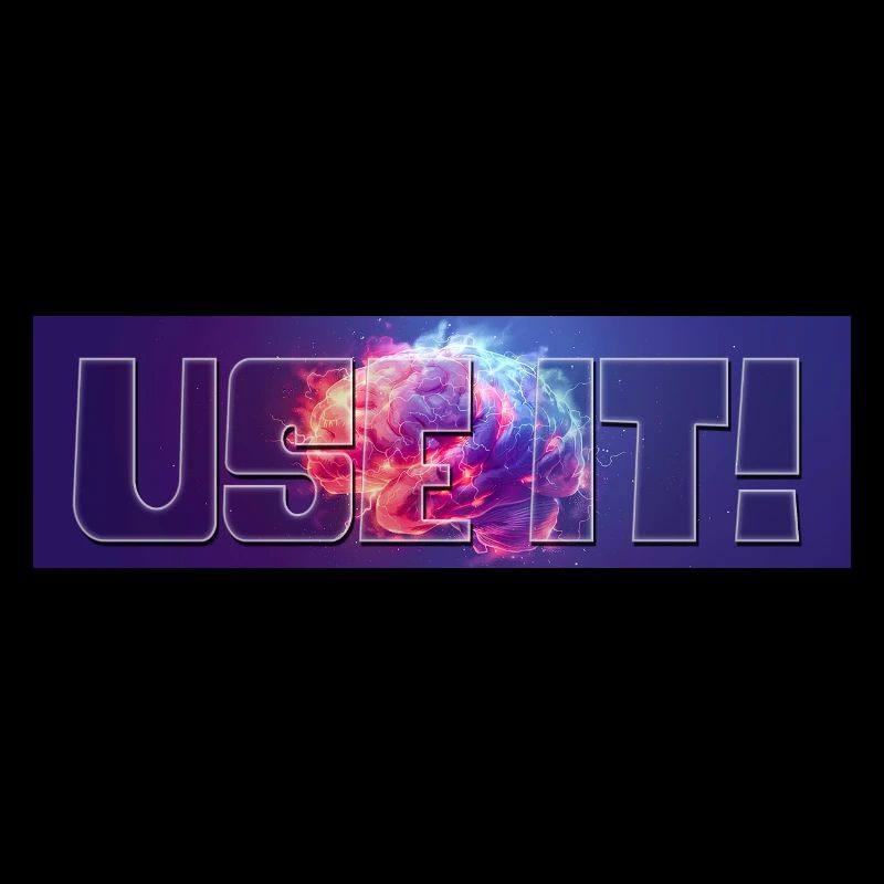 use it! - Statement - Fang an zu denken!