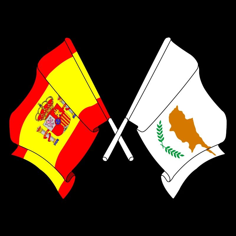 Drapeau de l’Espagne, Chypre