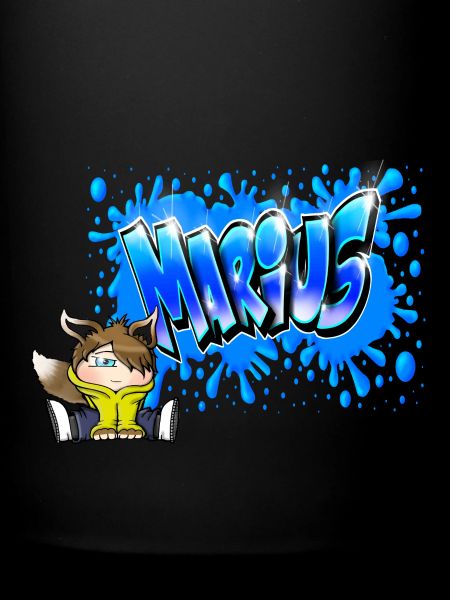 MARIUS GRAFFITI NAME PRINT