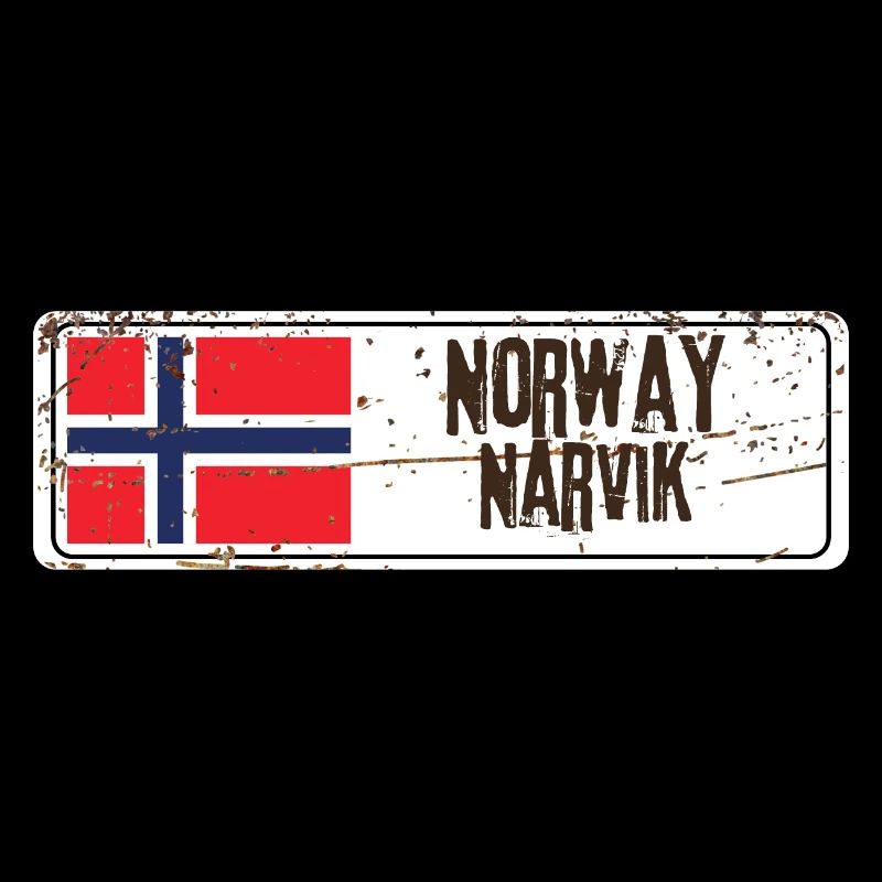 Narvik Norway Flag