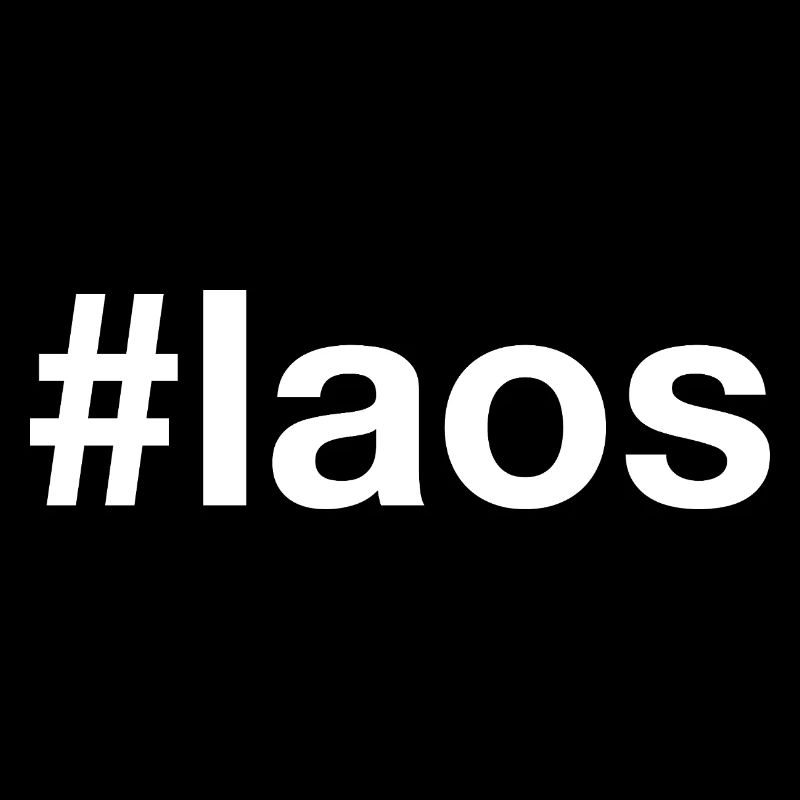 Laos Hashtag