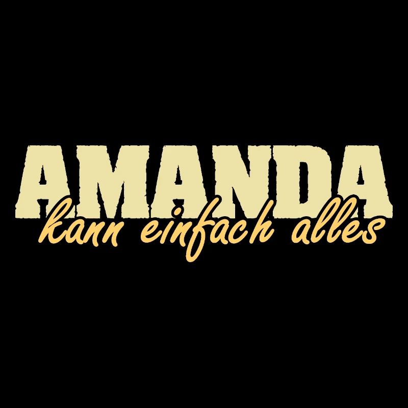 Amanda als Spruch