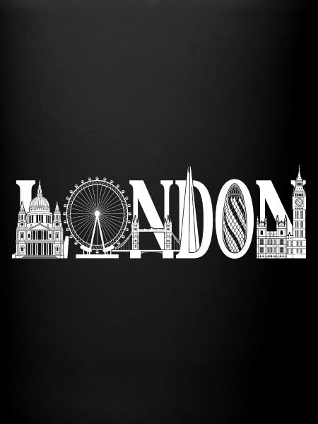Londres Royaume-Uni, Angleterre Silhouette