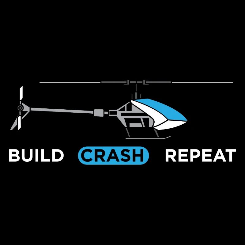 RC Helicopter Hélicoptère Modèle modèle Crash Pilot