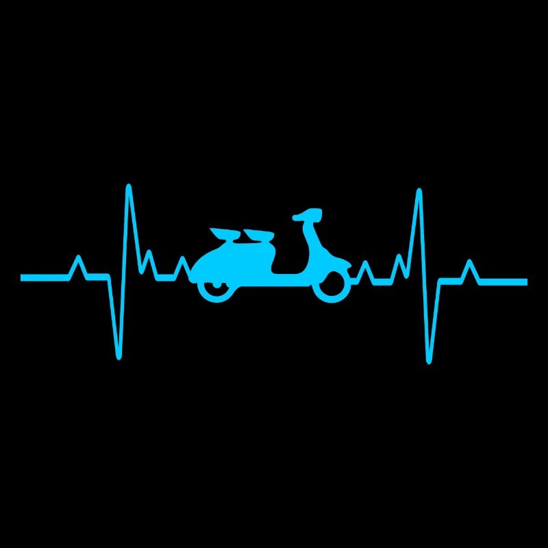 Herzschlag Roller Motorrad