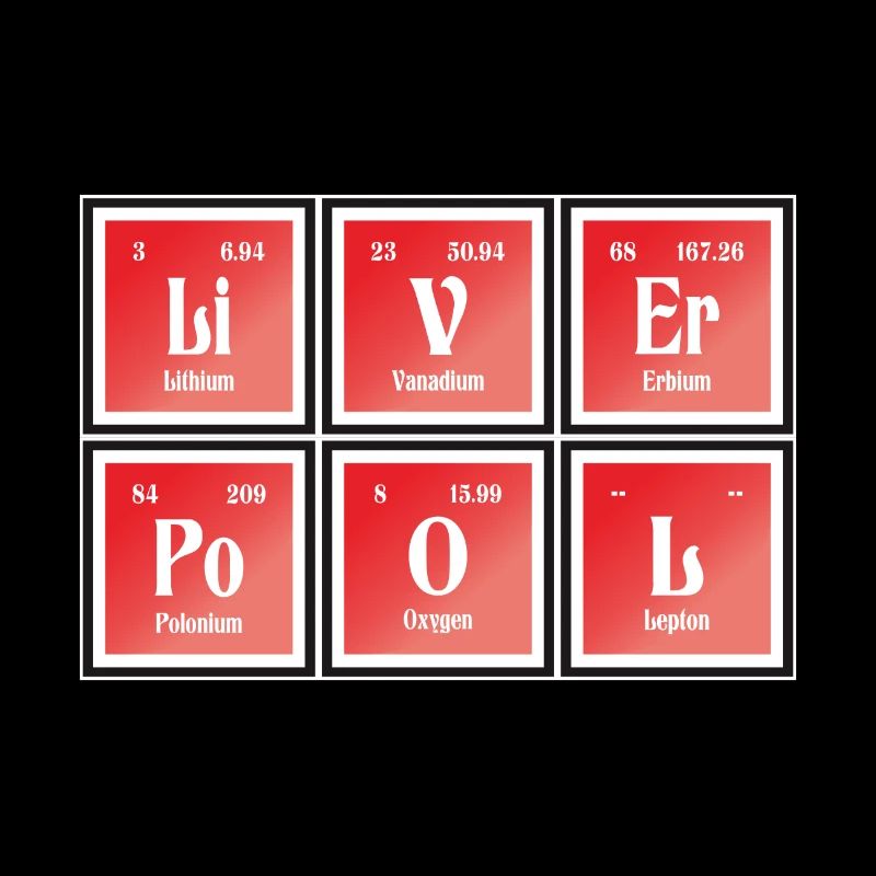| de Liverpool Tableau périodique des éléments