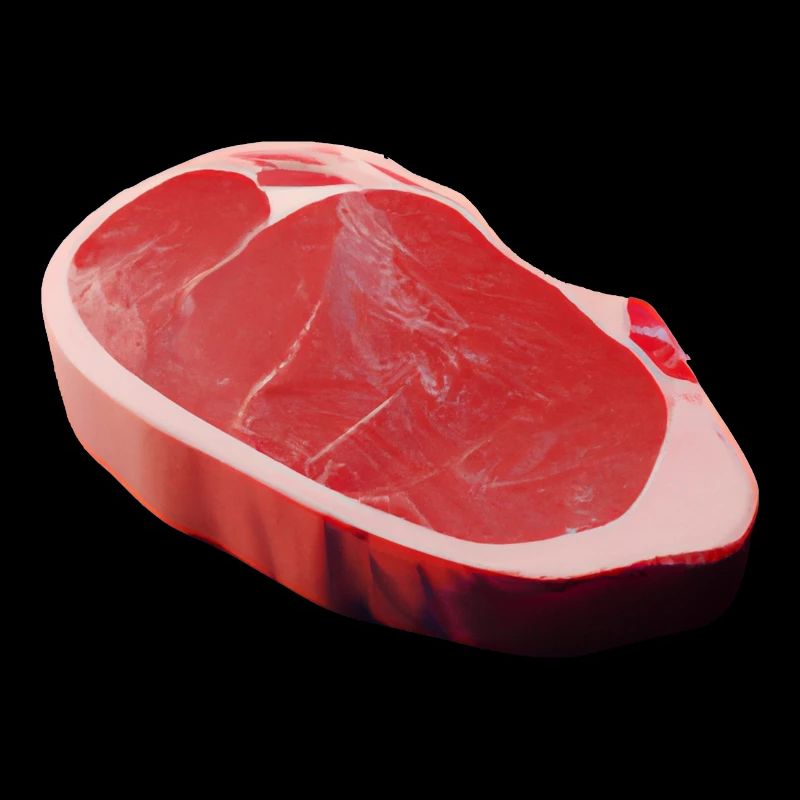 Comic Steak als 3D Kunst - Fleisch Geschenkidee