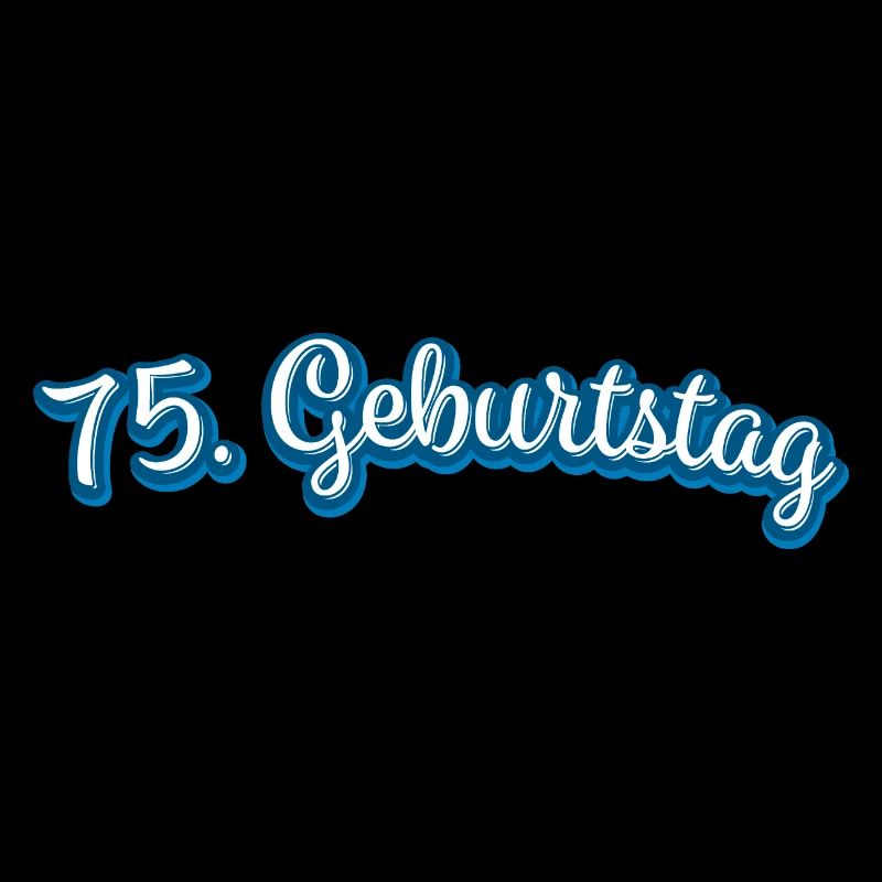 75. Geburtstag Geburtstagsgeschenk Geschenkidee