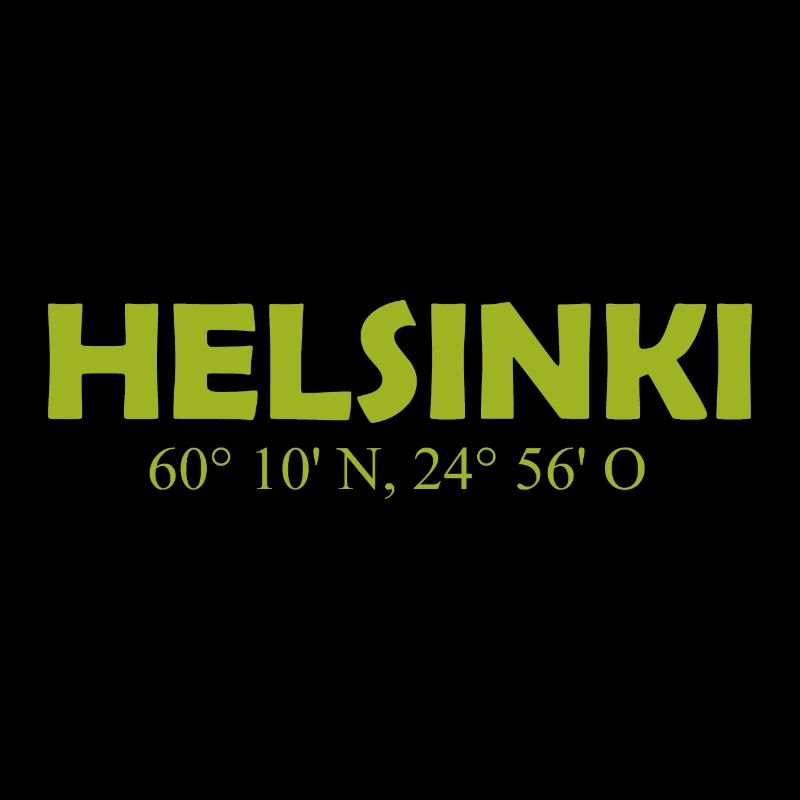 Helsinki Finlande - Coordonnées Longitude Latitude