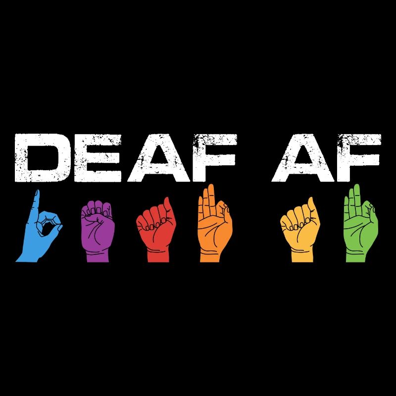 deaf af Design for a deaf person