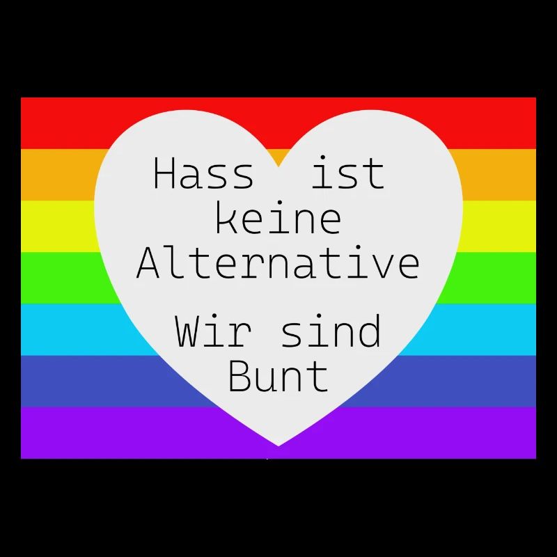 Hatred is not an alternative