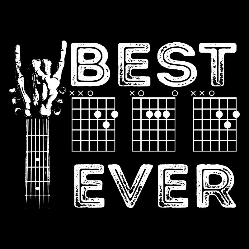Skull Rock - Best Guitar Dad Ever