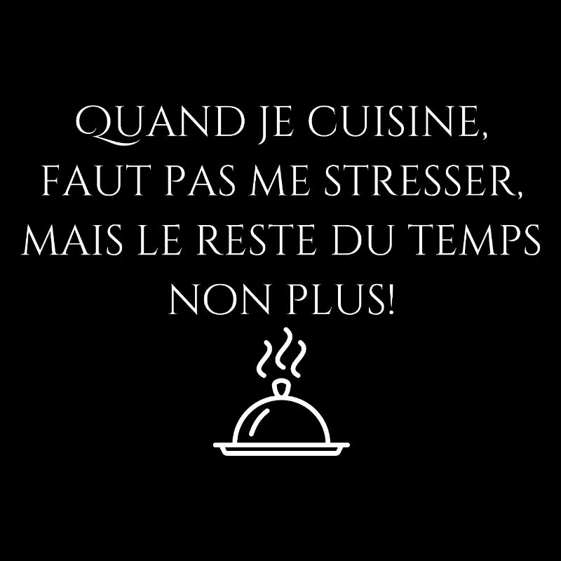 humorous kitchen apron